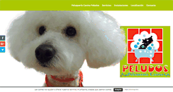 Desktop Screenshot of peluqueriacaninapeludos.es